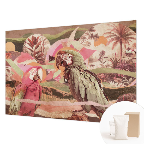 Fototapeta na míru do ložnice Tropických ptáků