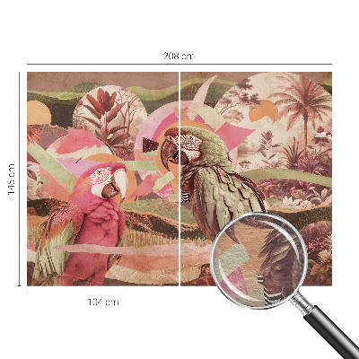 Fototapeta na míru do ložnice Tropických ptáků