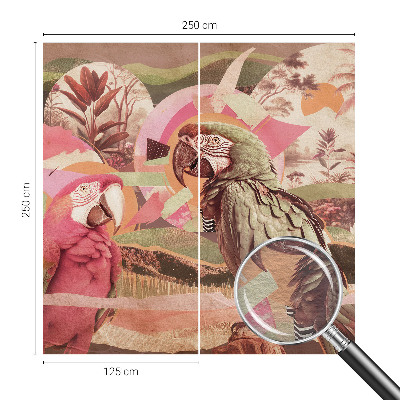 Fototapeta na míru do ložnice Tropických ptáků