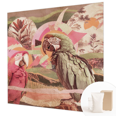 Fototapeta na míru do ložnice Tropických ptáků