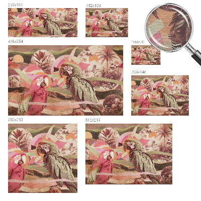 Fototapeta na míru do ložnice Tropických ptáků