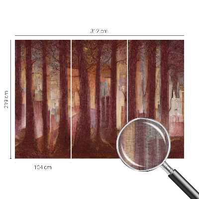 3D fototapeta Tajemná krajina