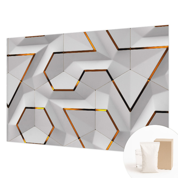 Fototapeta na míru do obýváku Moderní geometrie