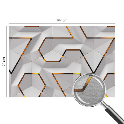 Fototapeta na míru do obýváku Moderní geometrie