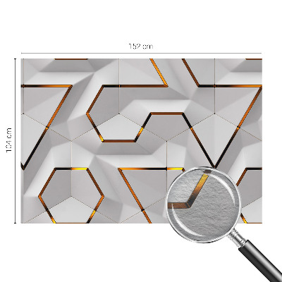 Fototapeta na míru do obýváku Moderní geometrie