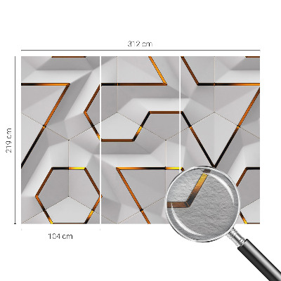 Fototapeta na míru do obýváku Moderní geometrie