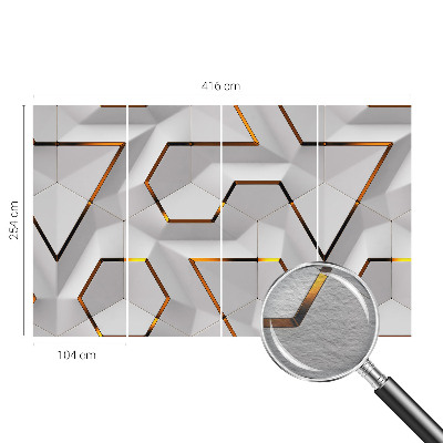 Fototapeta na míru do obýváku Moderní geometrie
