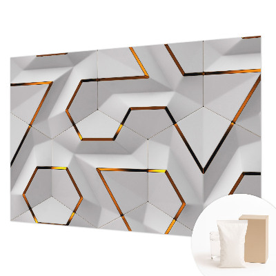 Fototapeta na míru do obýváku Moderní geometrie