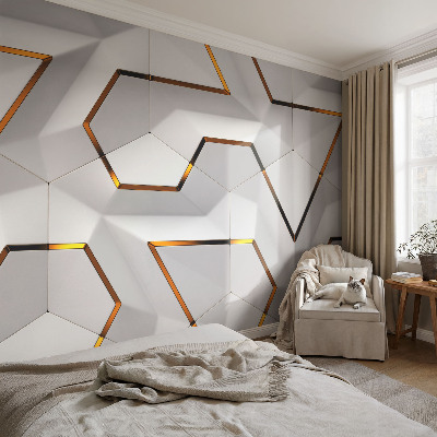 Fototapeta na míru do obýváku Moderní geometrie