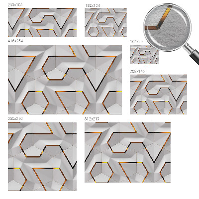 Fototapeta na míru do obýváku Moderní geometrie