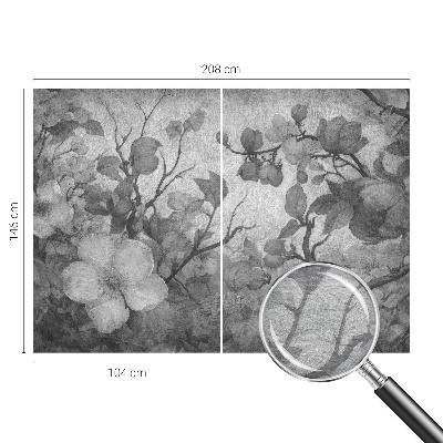 Vliesová fototapeta na zeď Květinová větev