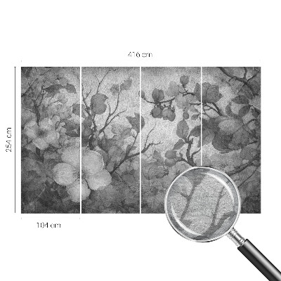 Vliesová fototapeta na zeď Květinová větev