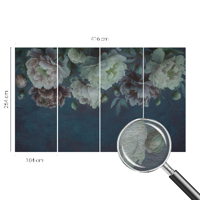 Vliesová fototapeta do obýváků Květinová elegance