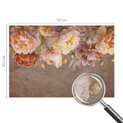 Vliesová fototapeta do ložnice Květinová elegance