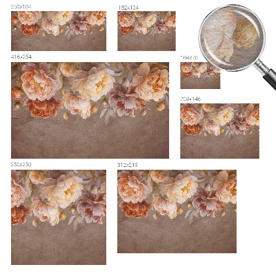 Vliesová fototapeta do ložnice Květinová elegance