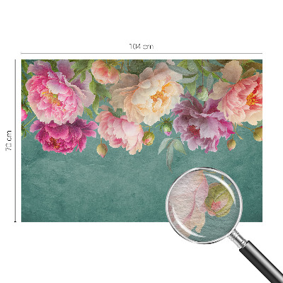 Fototapeta s potiskem na vliesu Květinová elegance