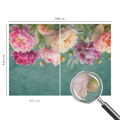 Fototapeta s potiskem na vliesu Květinová elegance