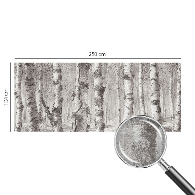 Vliesová fototapeta pro děti Březový les