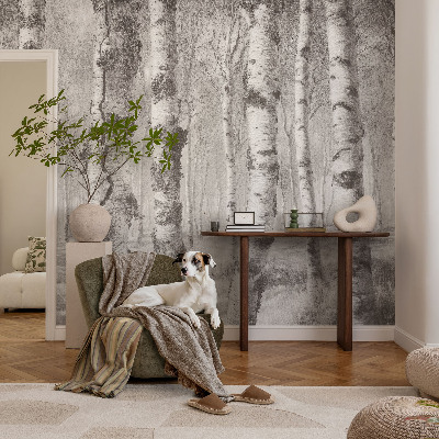 Vliesová fototapeta pro děti Březový les