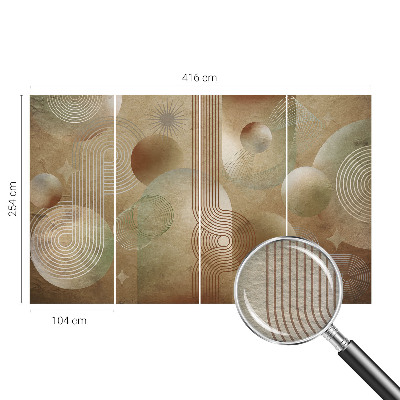 Moderní fototapeta na míru Geometrický vzor