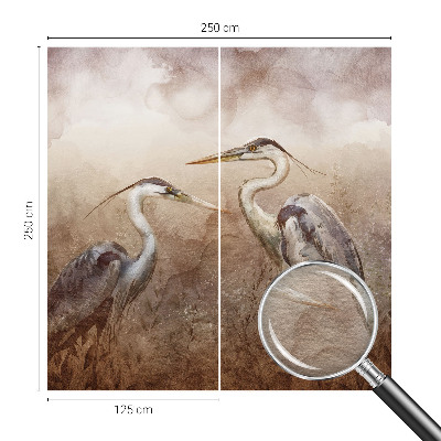 Fotografická tapeta na vliesu Elegantní ptáci