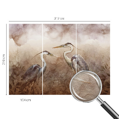 Fotografická tapeta na vliesu Elegantní ptáci