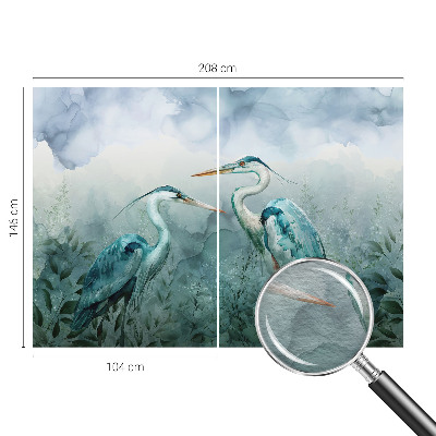 Fototapeta na míru do ložnice Ptáci přírody