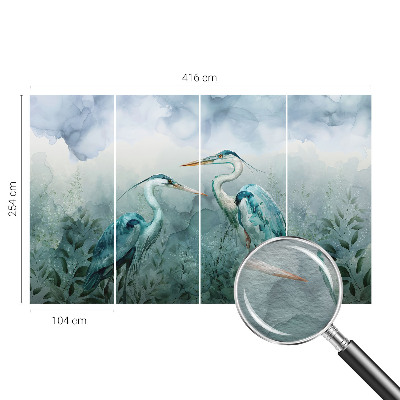 Fototapeta na míru do ložnice Ptáci přírody