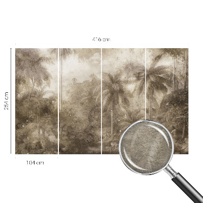 Vliesová fototapeta s potiskem Exotická krajina