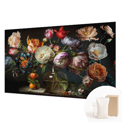 Vliesová fototapeta do ložnice Kytice květin