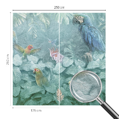 Vliesová fototapeta pro děti Exotických ptáků