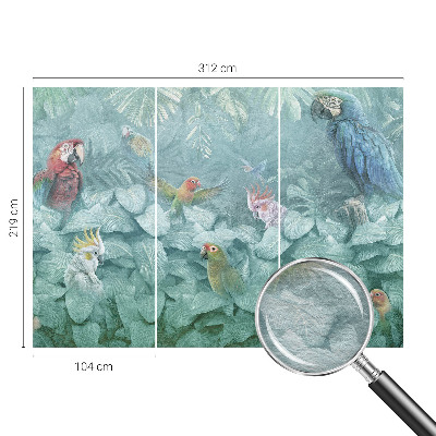 Vliesová fototapeta pro děti Exotických ptáků