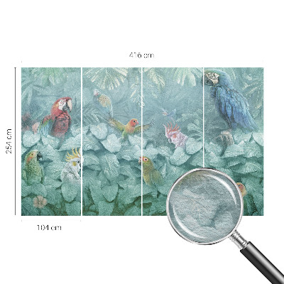 Vliesová fototapeta pro děti Exotických ptáků