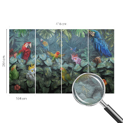 Fotografická tapeta vliesová Exotická džungle