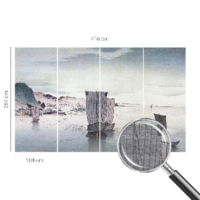 Moderní fototapeta na míru Námořní scenérie