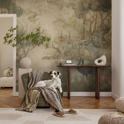 Fototapeta na míru do obýváku Lesní scéna