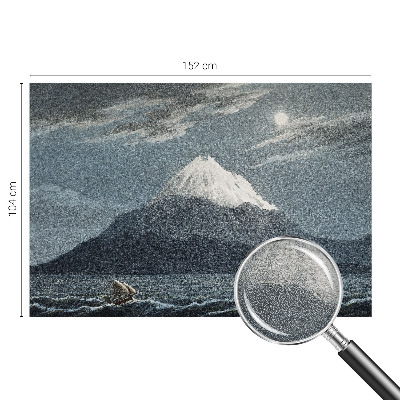 Vliesová fototapeta do ložnice Měsíční noc