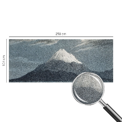 Vliesová fototapeta do ložnice Měsíční noc