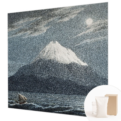 Vliesová fototapeta do ložnice Měsíční noc