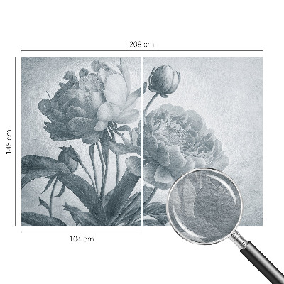 Vliesová fototapeta s potiskem Květinová elegance