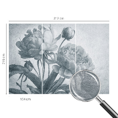 Vliesová fototapeta s potiskem Květinová elegance