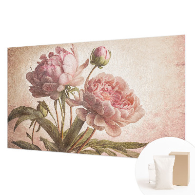 Fototapeta na míru do ložnice Křehké pivoňky