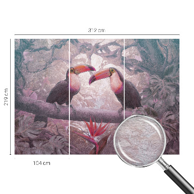 3D fototapeta Exotický pár