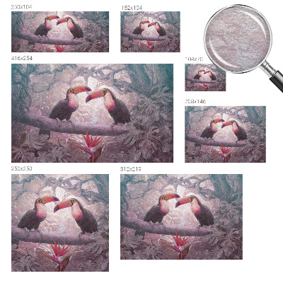 3D fototapeta Exotický pár