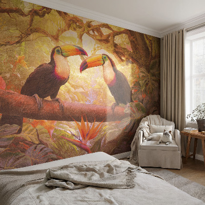 Fototapeta na stěnu Barevné tukani