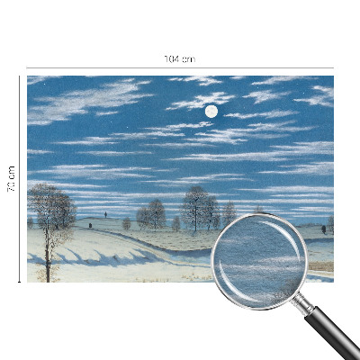 Vliesová fototapeta do obýváků Zimní krajina