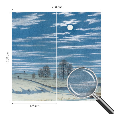 Vliesová fototapeta do obýváků Zimní krajina