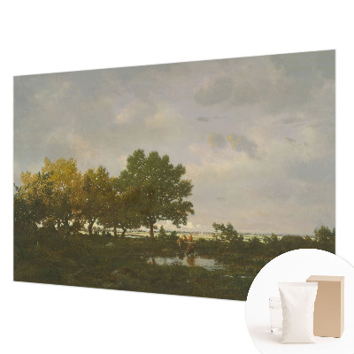 Fotografická tapeta vliesová Lesní krajina