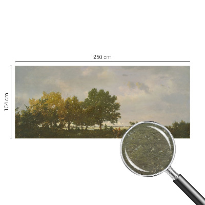 Fotografická tapeta vliesová Lesní krajina