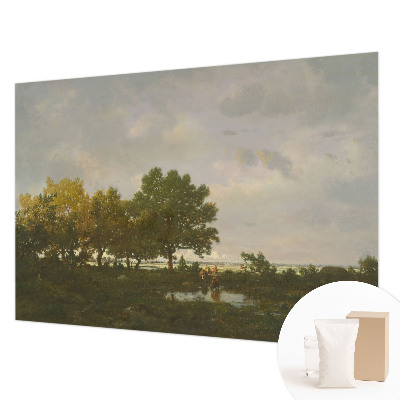 Fotografická tapeta vliesová Lesní krajina